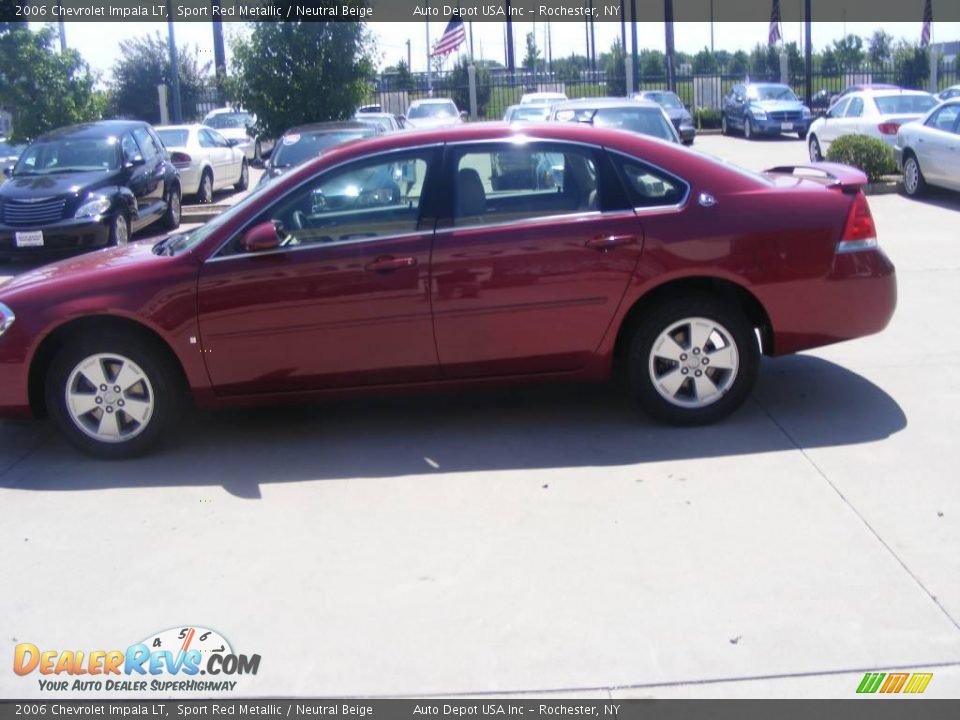 2006 Chevrolet Impala LT Sport Red Metallic / Neutral Beige Photo #5