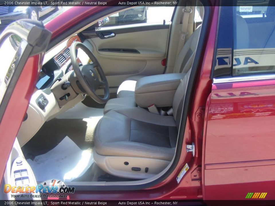 2006 Chevrolet Impala LT Sport Red Metallic / Neutral Beige Photo #7