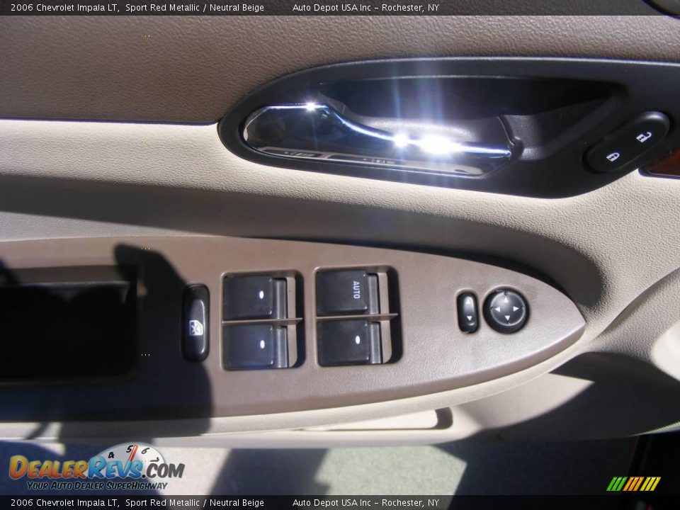 2006 Chevrolet Impala LT Sport Red Metallic / Neutral Beige Photo #8