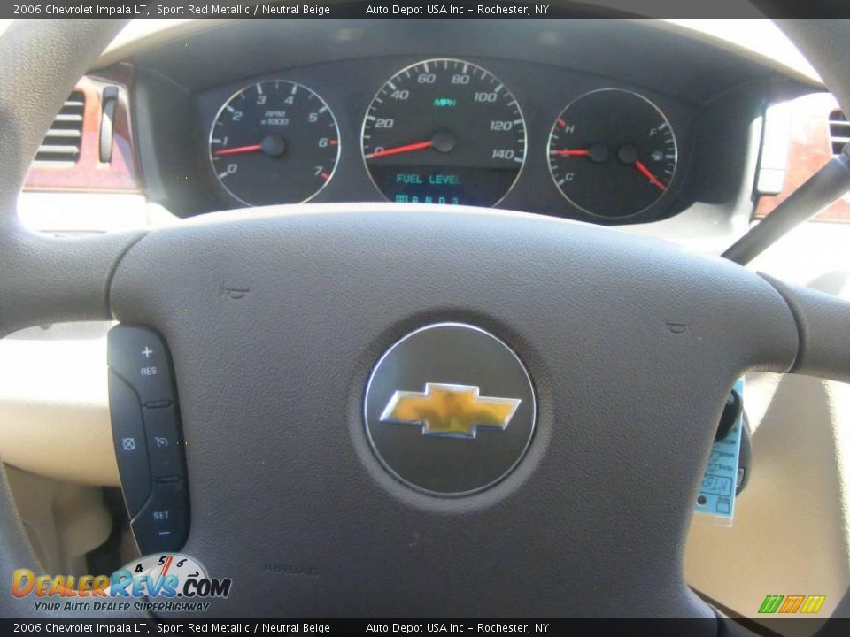 2006 Chevrolet Impala LT Sport Red Metallic / Neutral Beige Photo #12