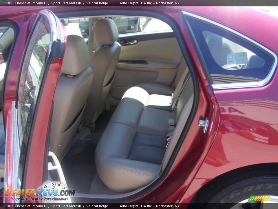 2006 Chevrolet Impala LT Sport Red Metallic / Neutral Beige Photo #16