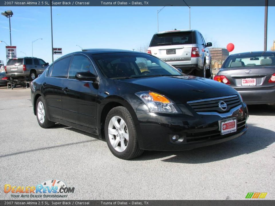 2007 Nissan altima coupe black #1