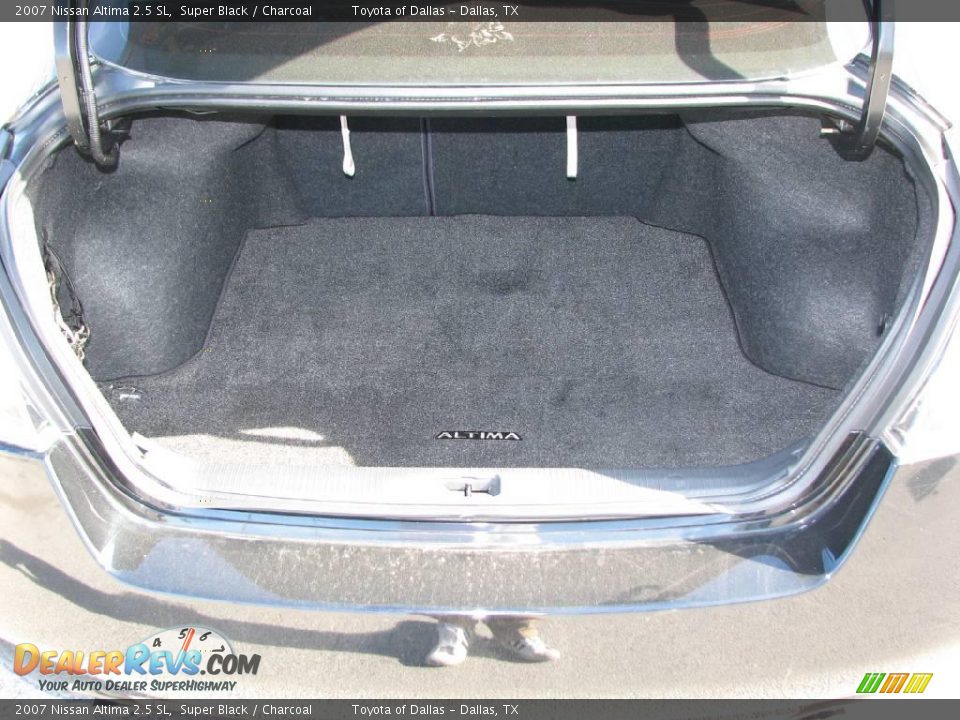 2007 Nissan Altima 2.5 SL Super Black / Charcoal Photo #7