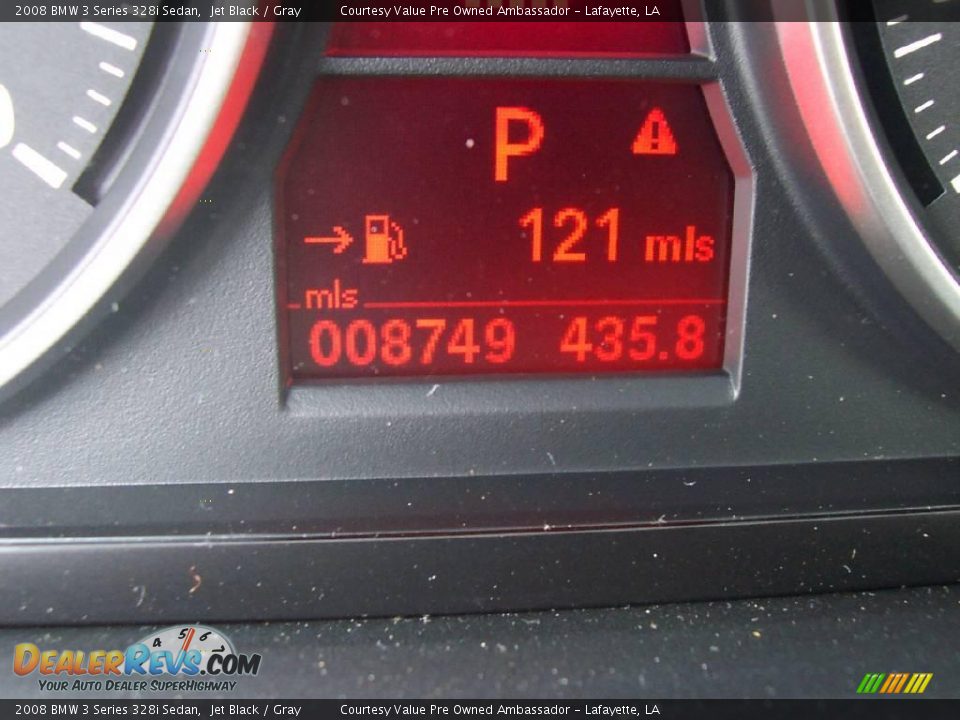 2008 BMW 3 Series 328i Sedan Jet Black / Gray Photo #15