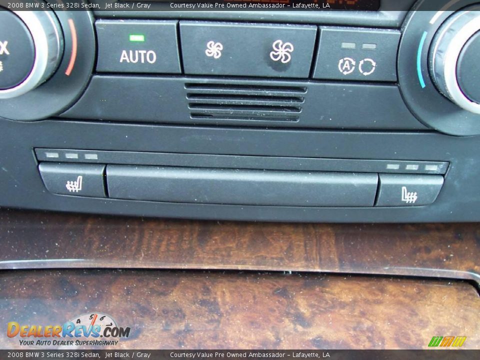 2008 BMW 3 Series 328i Sedan Jet Black / Gray Photo #16