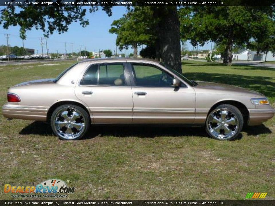 1996 Mercury Grand Marquis LS Harvest Gold Metallic / Medium Parchment Photo #1