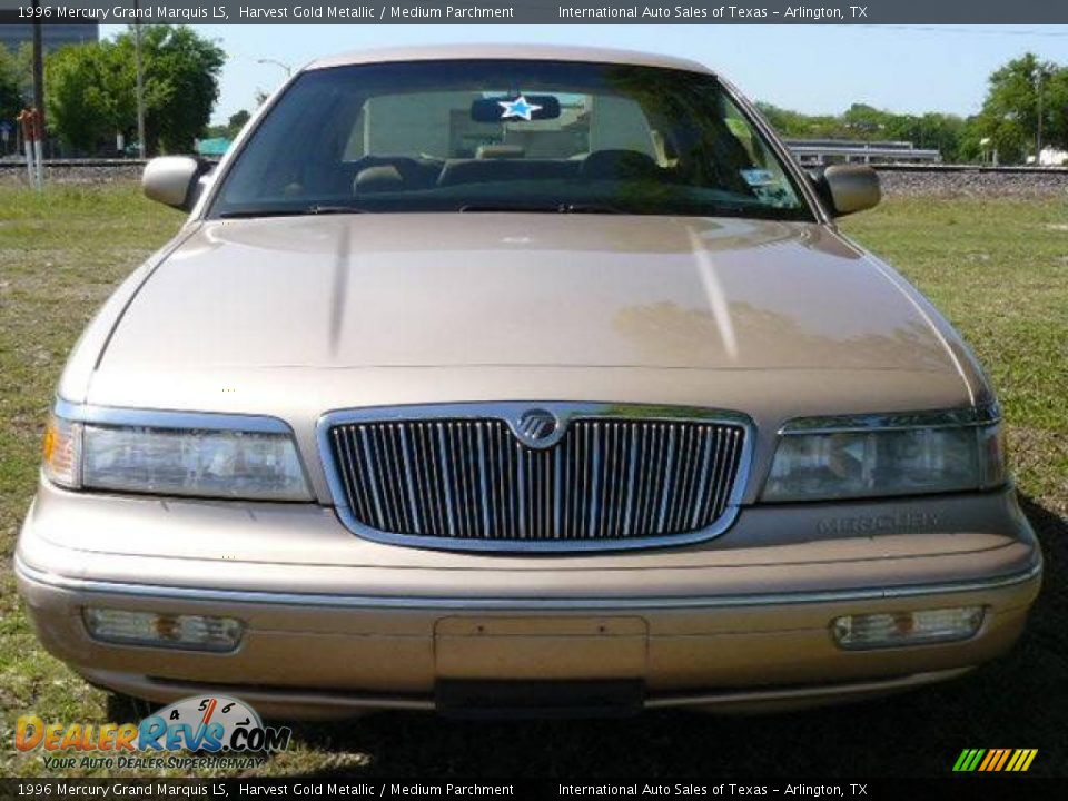 1996 Mercury Grand Marquis LS Harvest Gold Metallic / Medium Parchment Photo #4