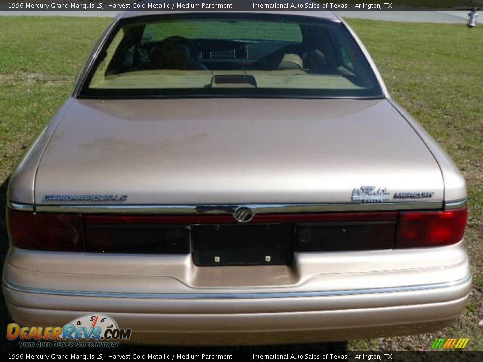 1996 Mercury Grand Marquis LS Harvest Gold Metallic / Medium Parchment Photo #6