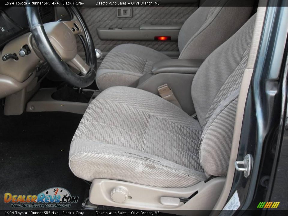 1994 Toyota 4Runner SR5 4x4 Black / Gray Photo #14