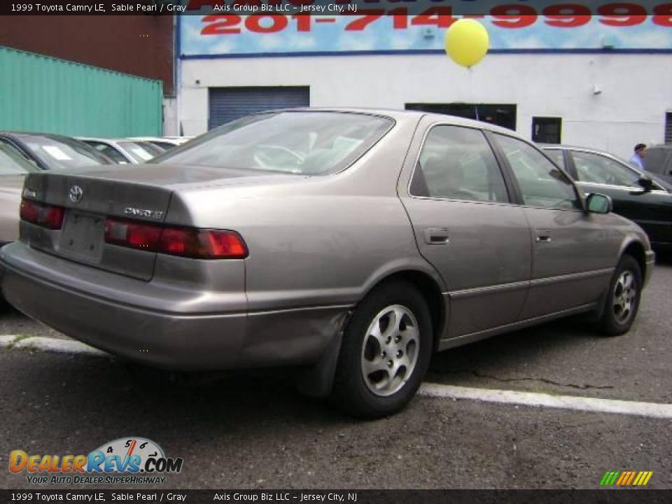 1999 Toyota Camry LE Sable Pearl / Gray Photo #3