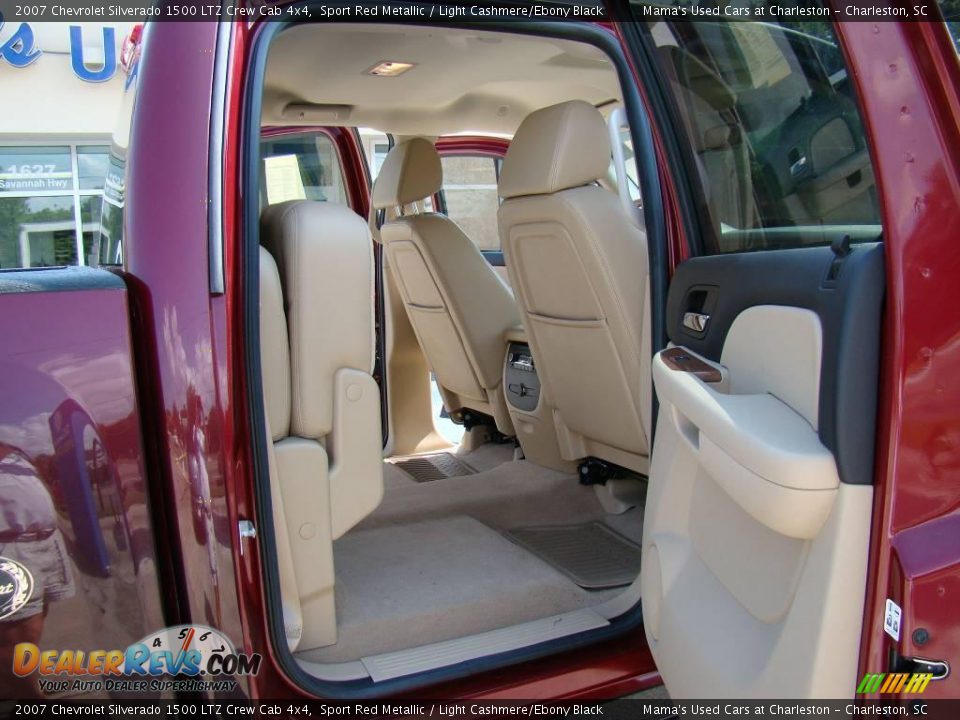 2007 Chevrolet Silverado 1500 LTZ Crew Cab 4x4 Sport Red Metallic / Light Cashmere/Ebony Black Photo #13