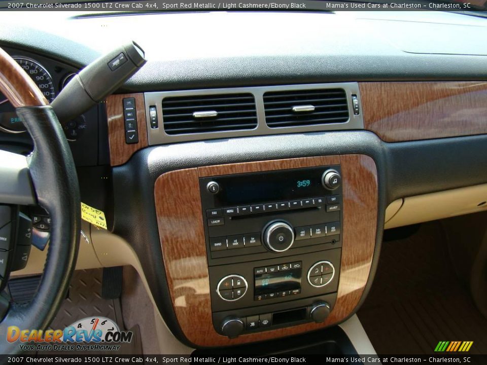 2007 Chevrolet Silverado 1500 LTZ Crew Cab 4x4 Sport Red Metallic / Light Cashmere/Ebony Black Photo #16