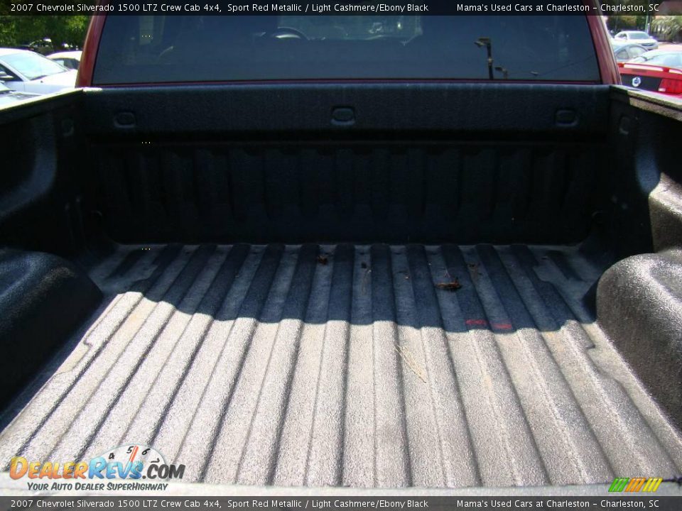 2007 Chevrolet Silverado 1500 LTZ Crew Cab 4x4 Sport Red Metallic / Light Cashmere/Ebony Black Photo #25
