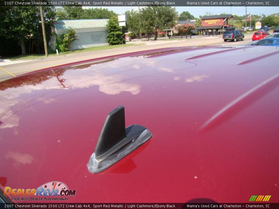 2007 Chevrolet Silverado 1500 LTZ Crew Cab 4x4 Sport Red Metallic / Light Cashmere/Ebony Black Photo #27