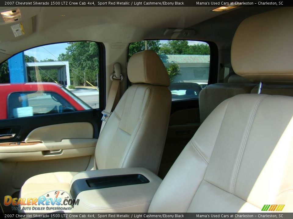 2007 Chevrolet Silverado 1500 LTZ Crew Cab 4x4 Sport Red Metallic / Light Cashmere/Ebony Black Photo #28