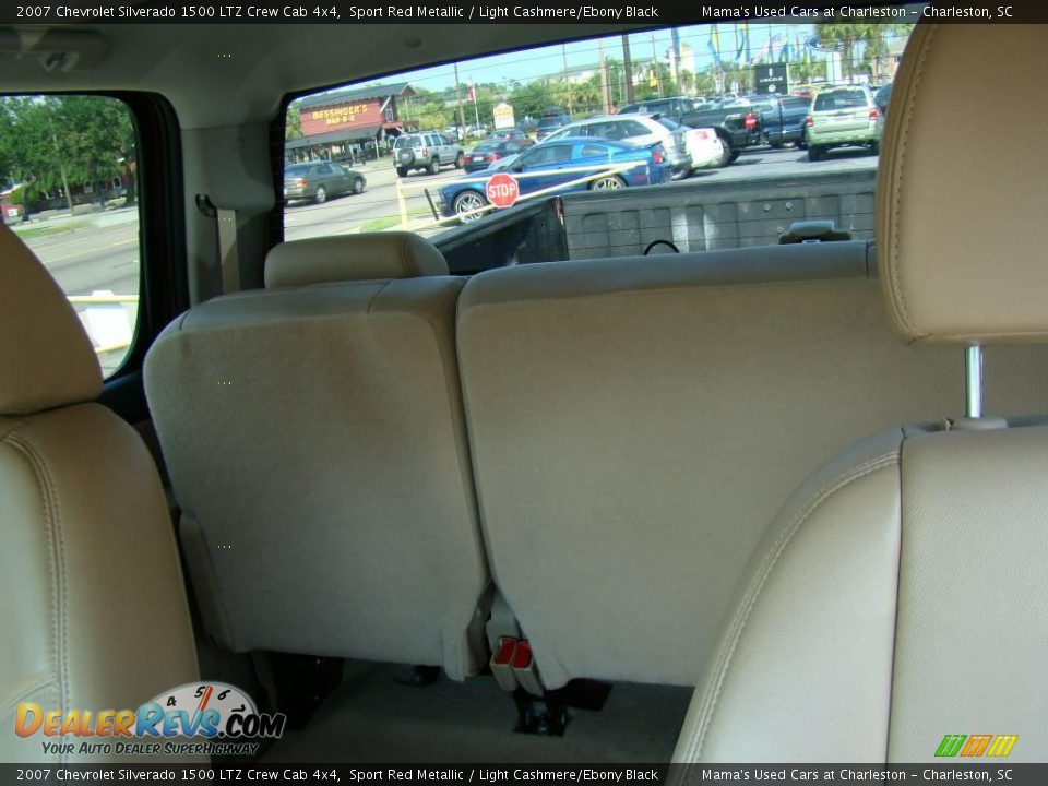 2007 Chevrolet Silverado 1500 LTZ Crew Cab 4x4 Sport Red Metallic / Light Cashmere/Ebony Black Photo #29
