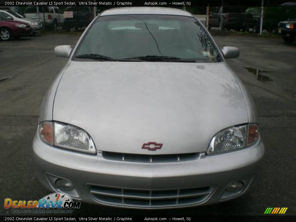 2002 Chevrolet Cavalier LS Sport Sedan Ultra Silver Metallic / Graphite Photo #1