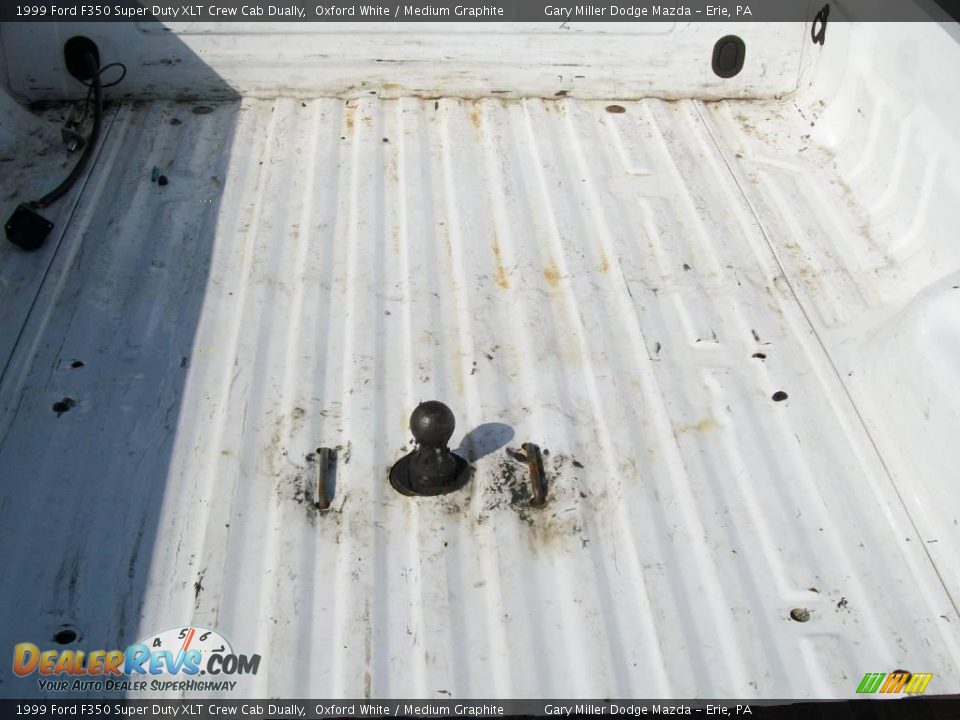 1999 Ford F350 Super Duty XLT Crew Cab Dually Oxford White / Medium Graphite Photo #4