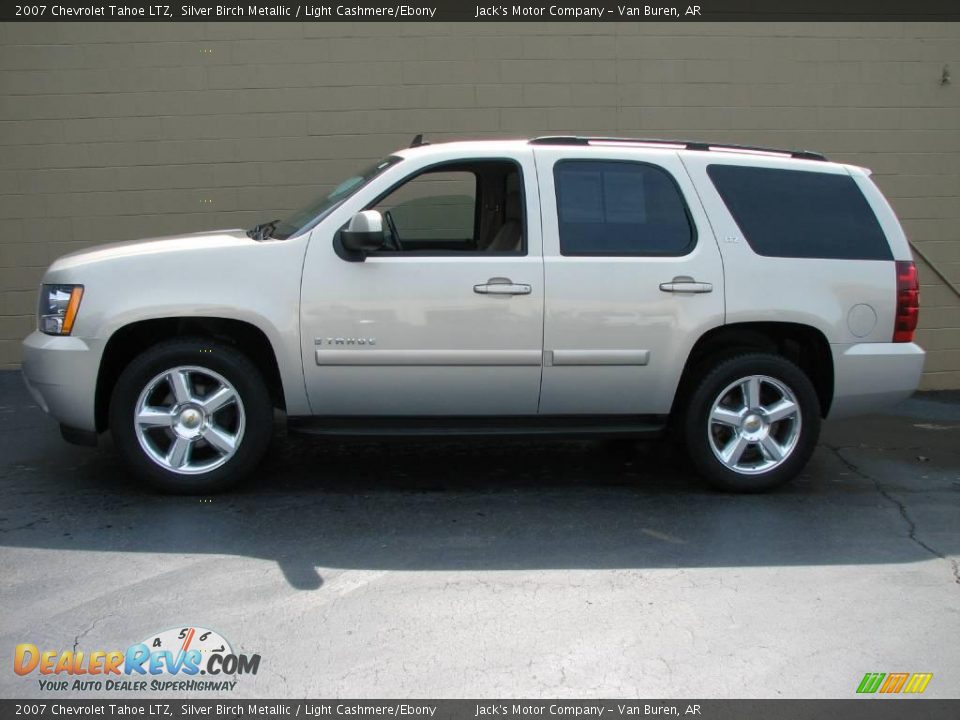 2007 Chevrolet Tahoe LTZ Silver Birch Metallic / Light Cashmere/Ebony Photo #1