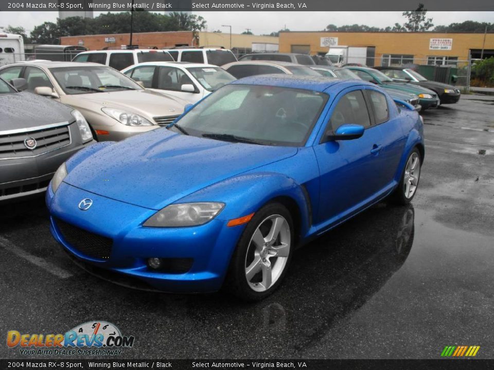 2004 Mazda RX-8 Sport Winning Blue Metallic / Black Photo #1
