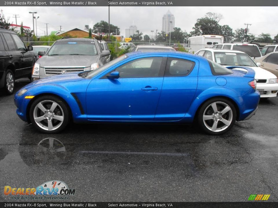2004 Mazda RX-8 Sport Winning Blue Metallic / Black Photo #3