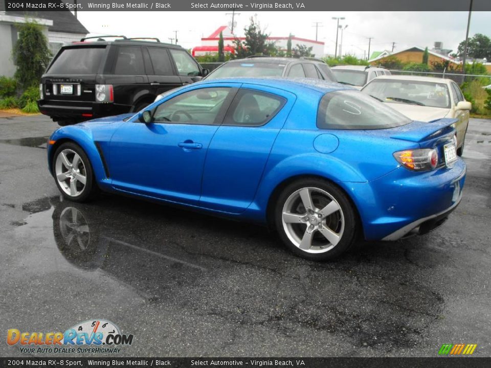 2004 Mazda RX-8 Sport Winning Blue Metallic / Black Photo #4