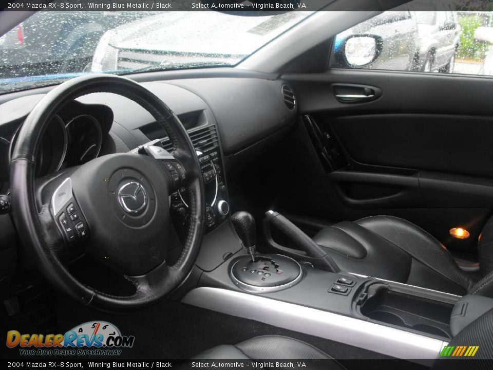 2004 Mazda RX-8 Sport Winning Blue Metallic / Black Photo #5