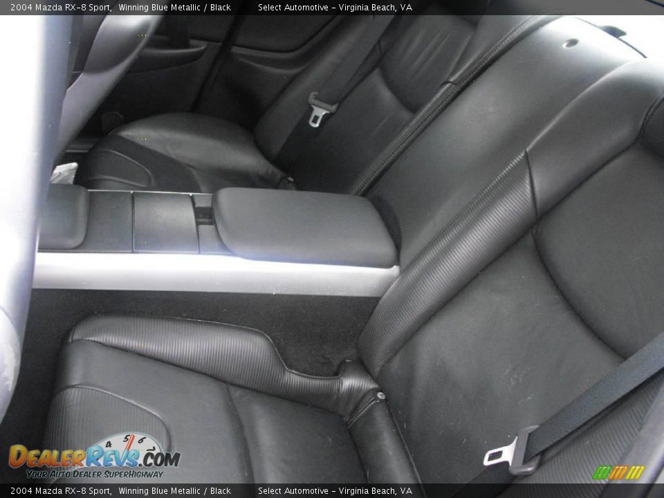 2004 Mazda RX-8 Sport Winning Blue Metallic / Black Photo #7
