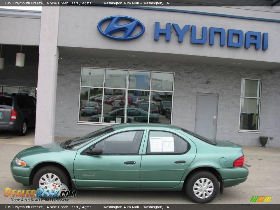 1998 Plymouth Breeze Alpine Green Pearl / Agate Photo #3