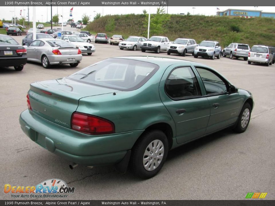 1998 Plymouth Breeze Alpine Green Pearl / Agate Photo #6