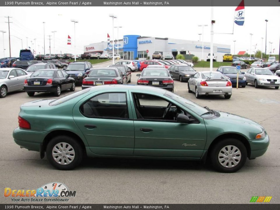 1998 Plymouth Breeze Alpine Green Pearl / Agate Photo #7