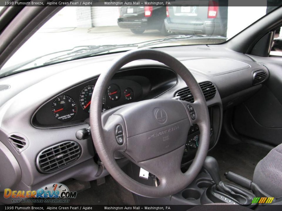 1998 Plymouth Breeze Alpine Green Pearl / Agate Photo #12