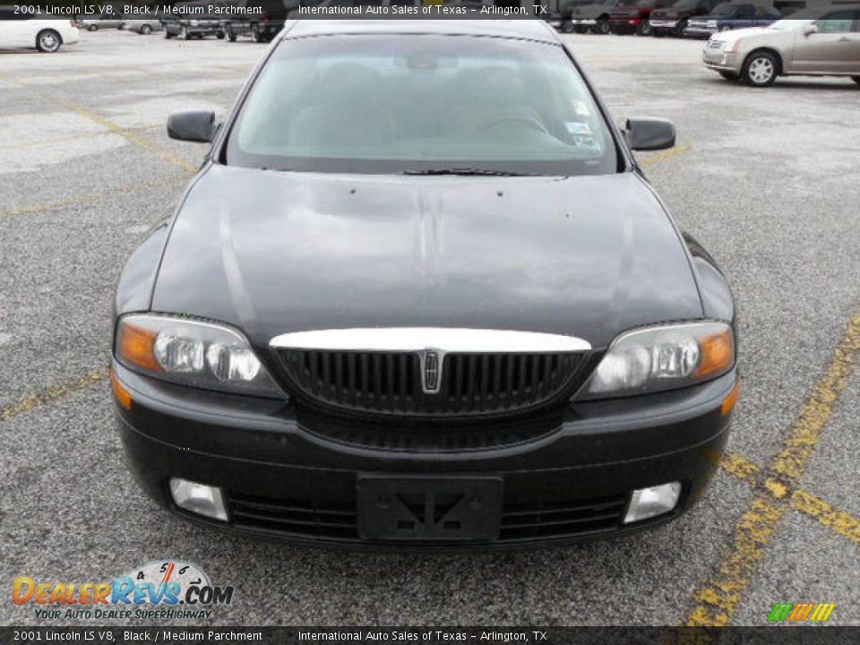 2001 Lincoln LS V8 Black / Medium Parchment Photo #1