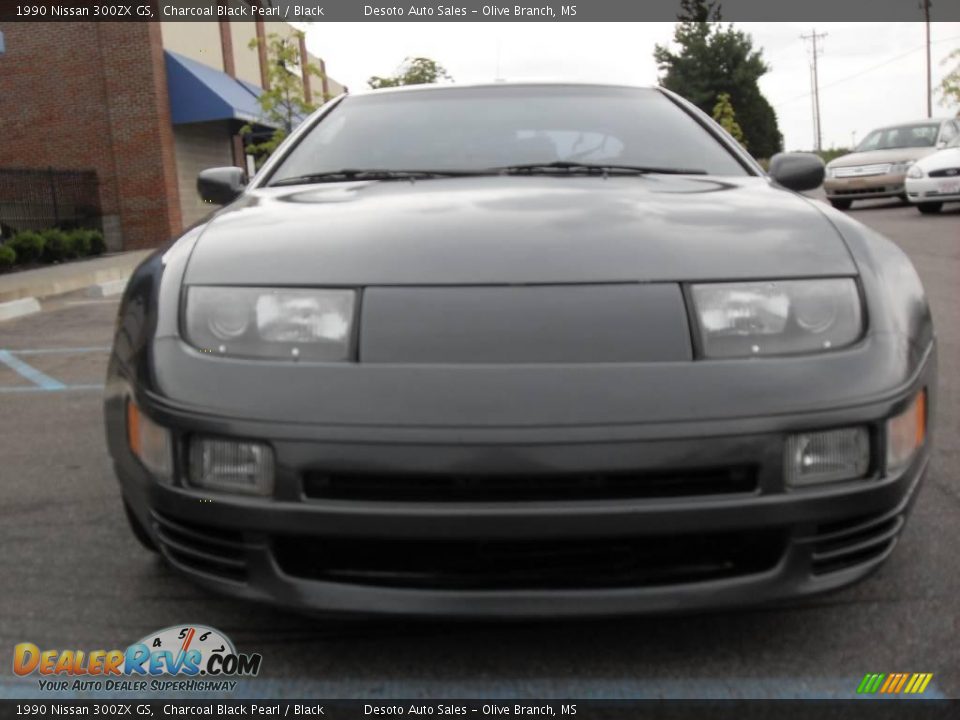 1990 Nissan 300ZX GS Charcoal Black Pearl / Black Photo #3