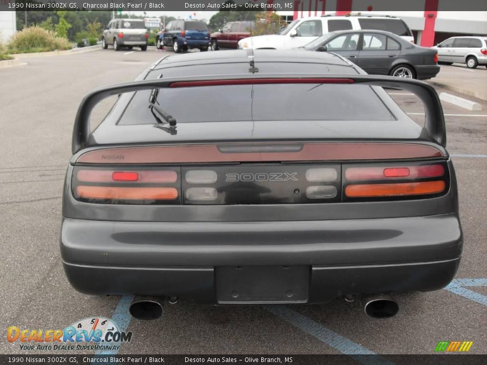 1990 Nissan 300ZX GS Charcoal Black Pearl / Black Photo #7
