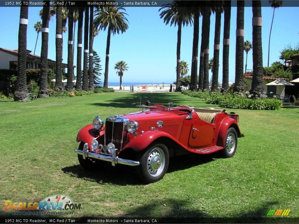 Front 3/4 View of 1952 MG TD Roadster Photo #9