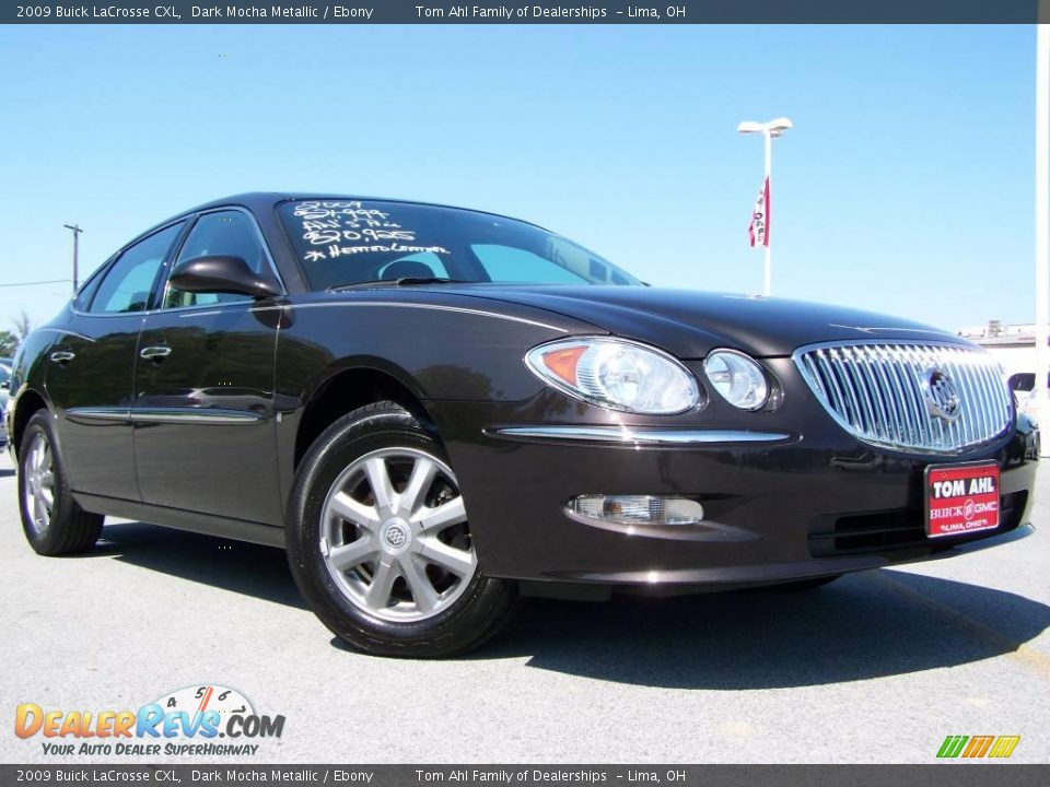 2009 Buick LaCrosse CXL Dark Mocha Metallic / Ebony Photo #1