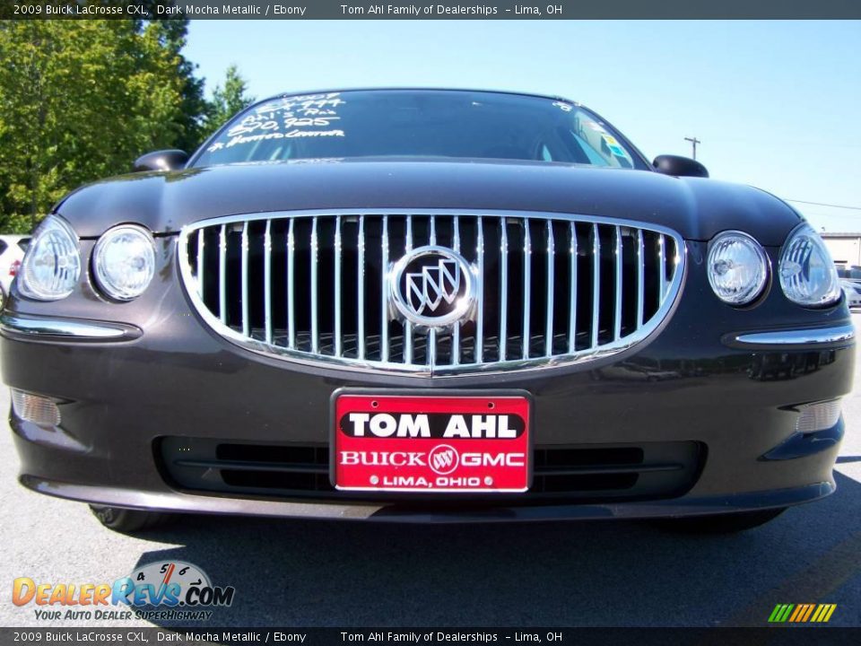 2009 Buick LaCrosse CXL Dark Mocha Metallic / Ebony Photo #3