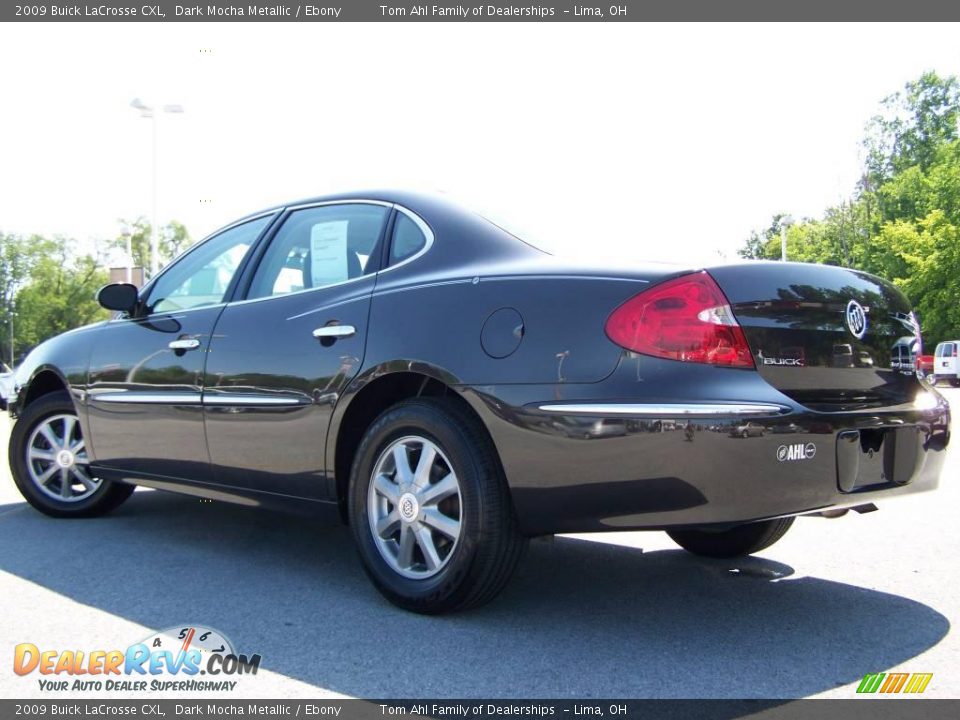 2009 Buick LaCrosse CXL Dark Mocha Metallic / Ebony Photo #4