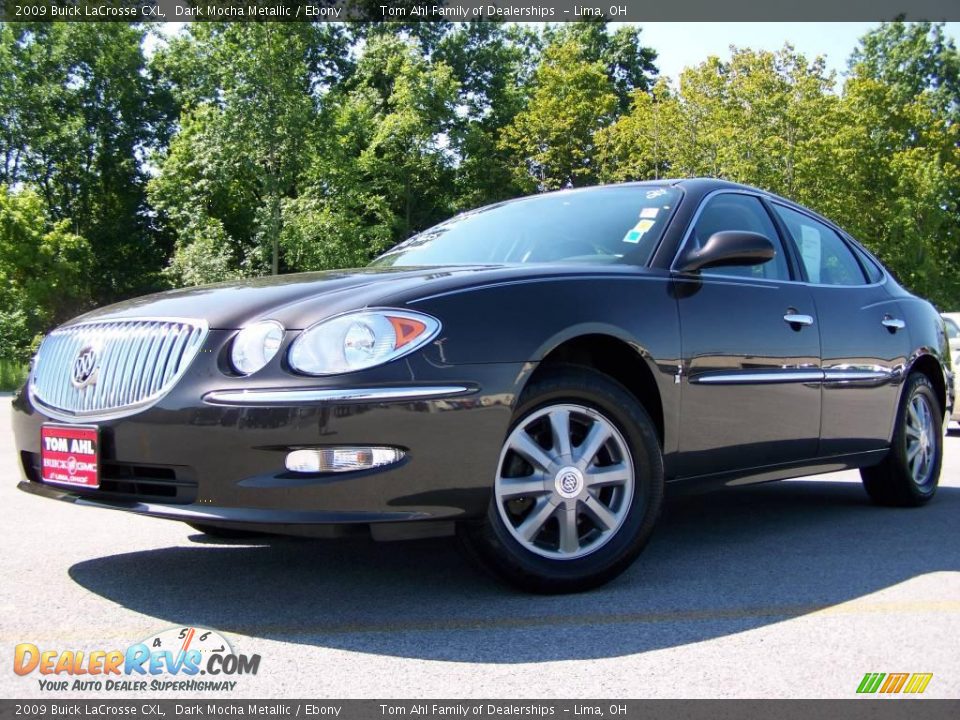 2009 Buick LaCrosse CXL Dark Mocha Metallic / Ebony Photo #5