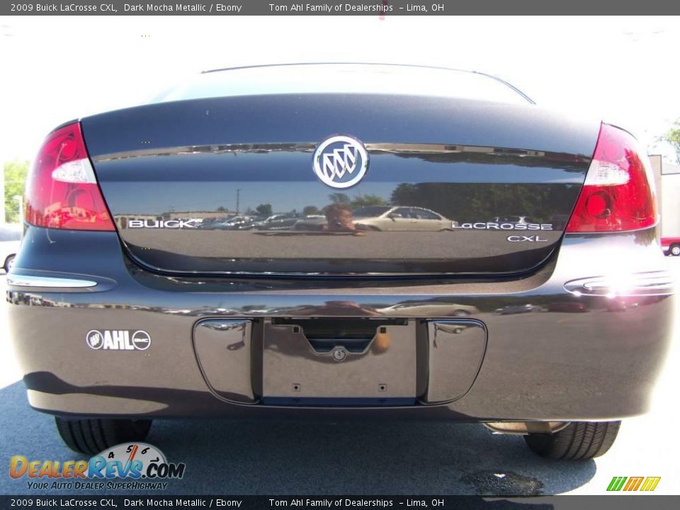 2009 Buick LaCrosse CXL Dark Mocha Metallic / Ebony Photo #6
