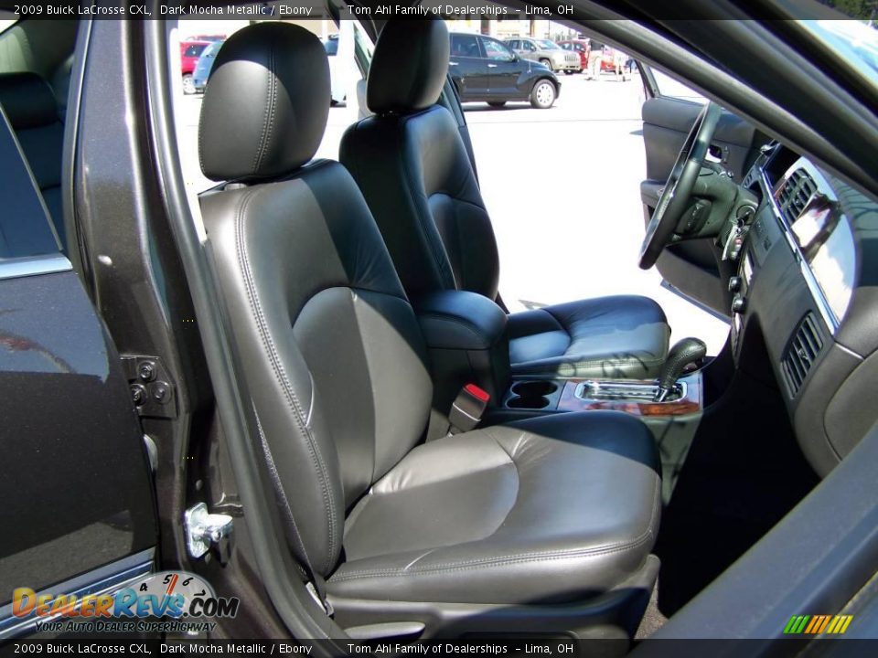 2009 Buick LaCrosse CXL Dark Mocha Metallic / Ebony Photo #12