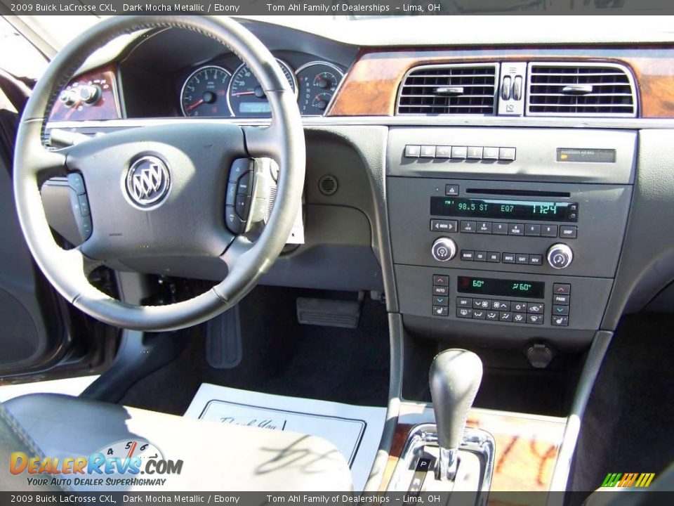 2009 Buick LaCrosse CXL Dark Mocha Metallic / Ebony Photo #13