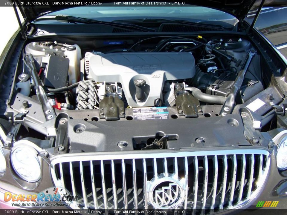 2009 Buick LaCrosse CXL Dark Mocha Metallic / Ebony Photo #14