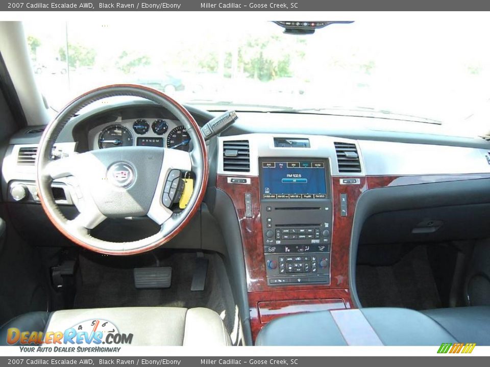 2007 Cadillac Escalade AWD Black Raven / Ebony/Ebony Photo #3