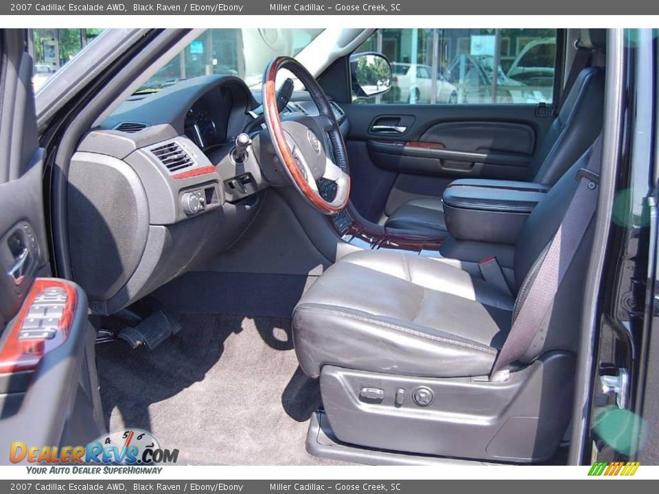 2007 Cadillac Escalade AWD Black Raven / Ebony/Ebony Photo #5
