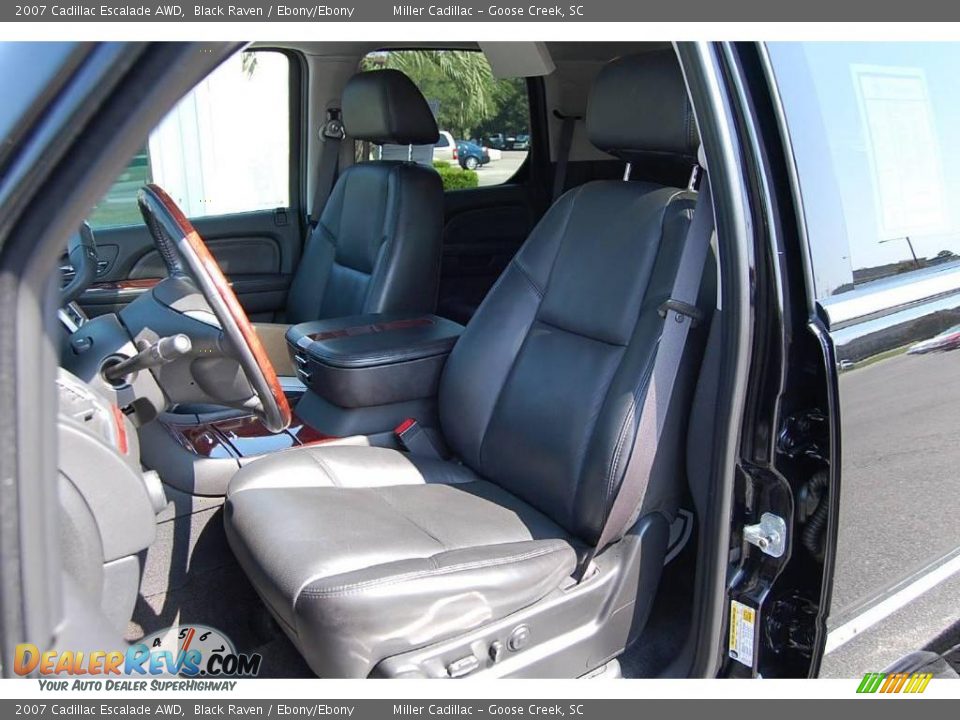 2007 Cadillac Escalade AWD Black Raven / Ebony/Ebony Photo #6