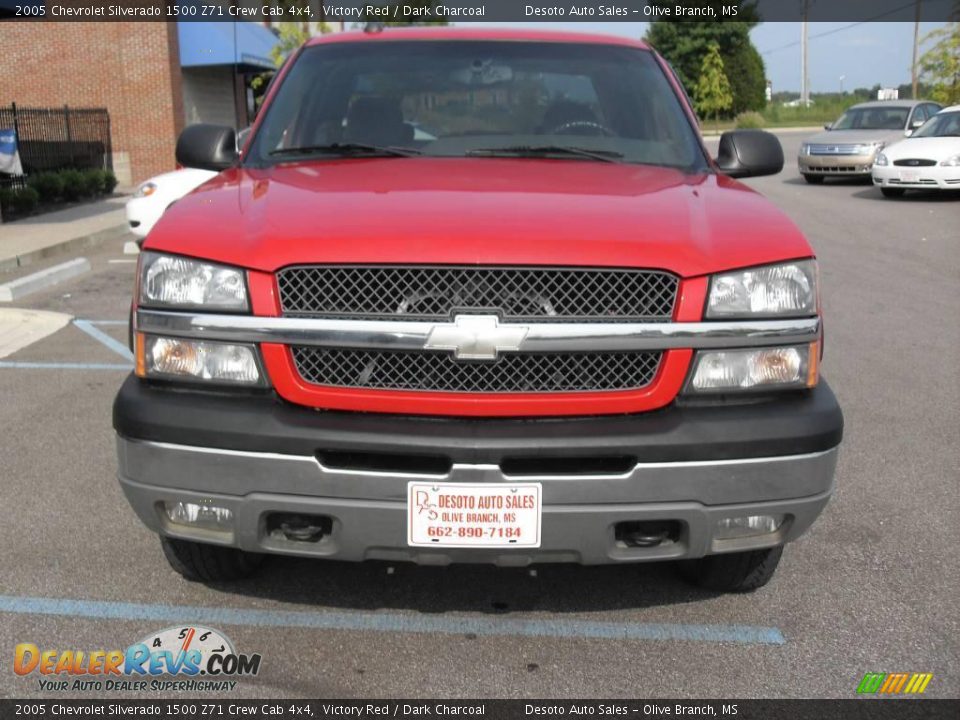 2005 Chevrolet Silverado 1500 Z71 Crew Cab 4x4 Victory Red / Dark Charcoal Photo #3