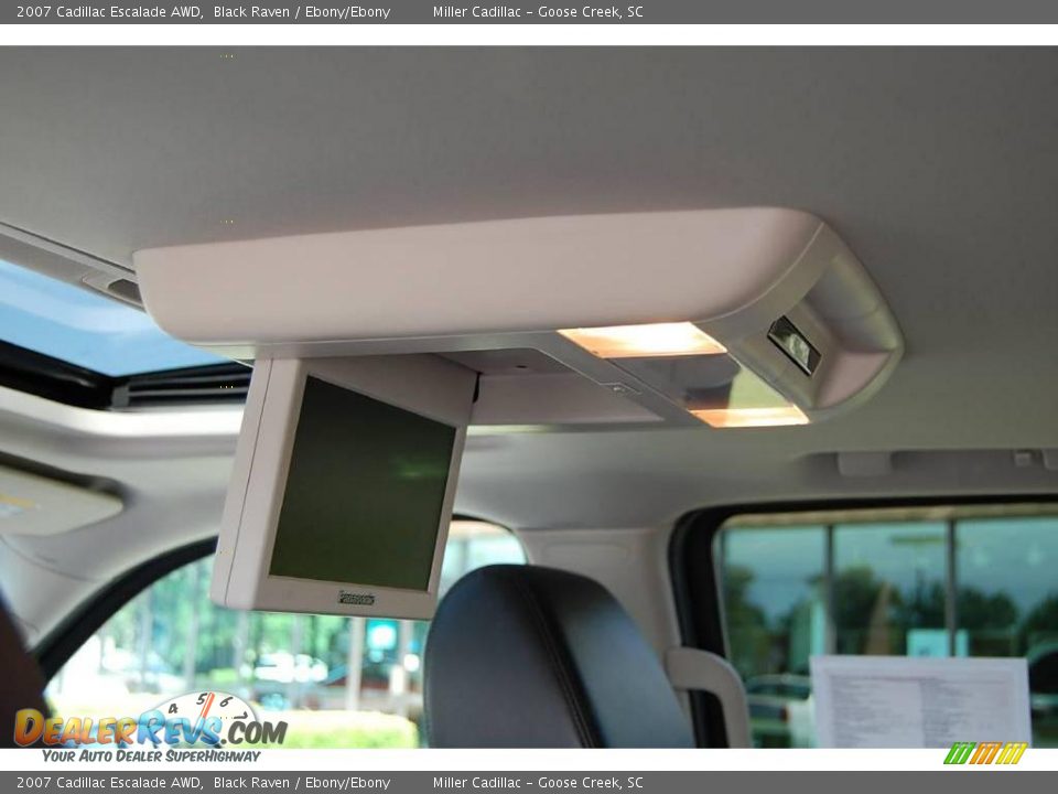 2007 Cadillac Escalade AWD Black Raven / Ebony/Ebony Photo #9