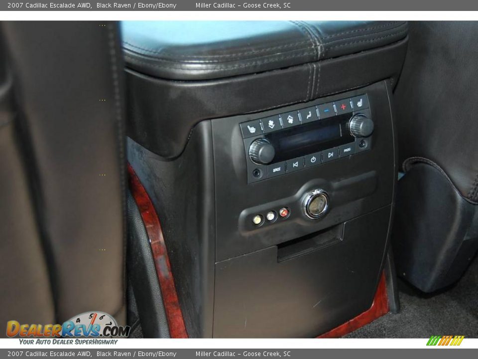 2007 Cadillac Escalade AWD Black Raven / Ebony/Ebony Photo #10